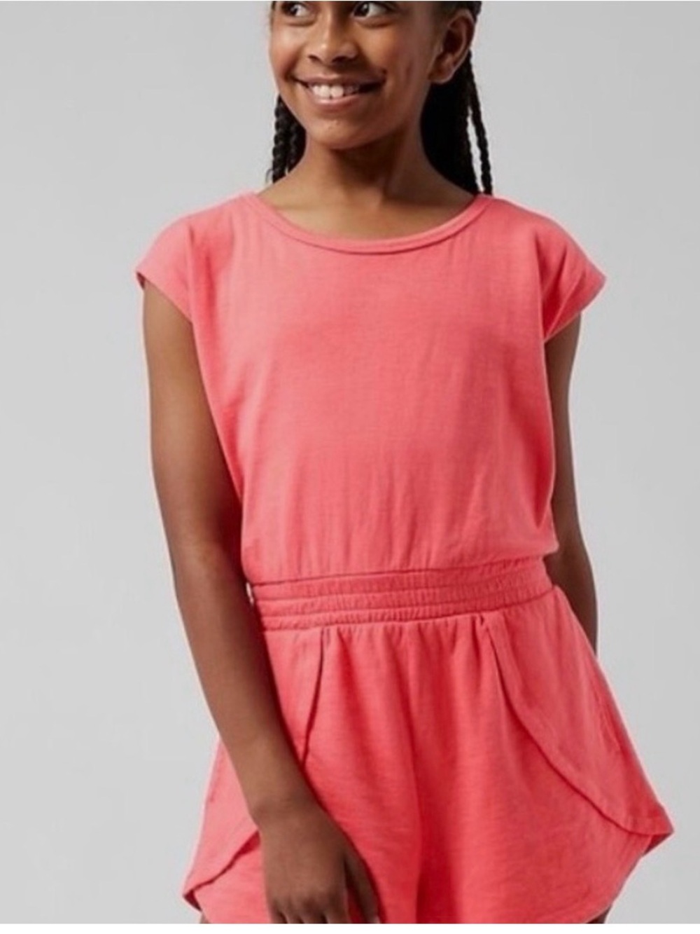 NWT Athleta Girls Retreat Yourself Romper size 16 (XXL)